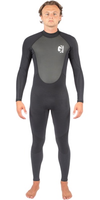 2026 Gul MÃ¤nner G-Force 3mm RÃ¼ckenreiÃŸverschluss Flatlock Neoprenanzug GF1305-B7 - Black