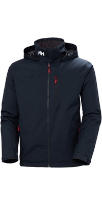 2026 Helly Hansen Mens Crew Hooded Midlayer Sailing Jacket 2.0 34442 - Navy