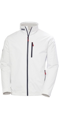 2025 Helly Hansen Mens Crew Midlayer Sailing Jacket 2.0 34444 - White