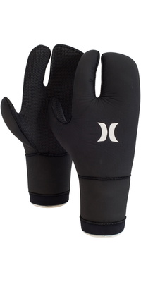 2025 Hurley Advantage Plus 5mm 3 Finger Gloves CI7318 - Black