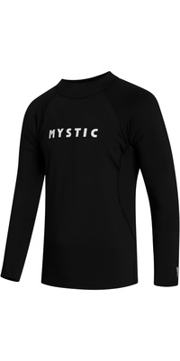 2026 Mystic Junior Star Long Sleeve Rash Vest 35001.240163 - Black