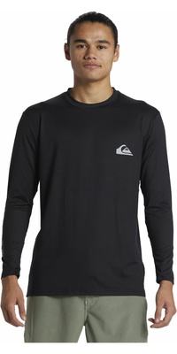 2026 Quiksilver Männer Everyday UV50 Langarm Surf T-Shirt AQYWR03136 - Black
