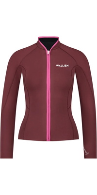 Wallien 1.5mm 2026 Horizonia Yulex Neoprenanzug Jacke 101005001 - Red