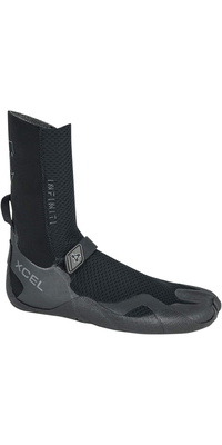 2026 Xcel Infiniti 7mm Round Toe Wetsuit Boots XW21AN077820 - Black