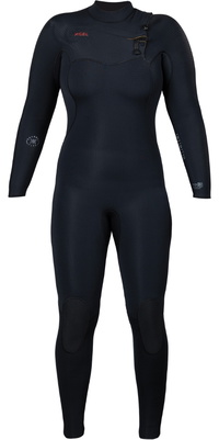 2025 Xcel Frauen Infiniti 5/4mm Brustreißverschluss Neoprenanzug WN54Z2L4 - Black