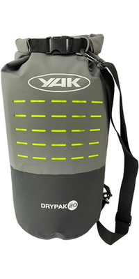2026 Yak Trockensack 20L Drybag W / Molle System 7003333 - Grey