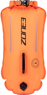 2026 Zone3 Recycelte 28L Sicherheitsboje / Dry Tasche SA23RSBDB11 - Hi Vis Orange