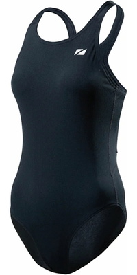 2025 ZONE3 Frauen OWS Renew Classic One-Piece Swim Suit SW22WOWSC101 - Black