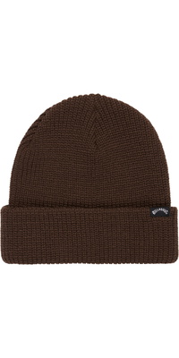 2025  Billabong   Männer  Arcade Skull Fit Cuffed Beanie ABYHA00512  Dark Cedar