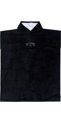 2025 Billabong Hooded Poncho Changing Towel EBYAA00120 - Black
