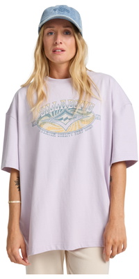 2025 Billabong Frauen Quality Surf T-Shirt EBJZT00504 - Violet Ice