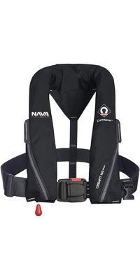 2026 Crewsaver Nava Performance Crewfit 165N Sport Automatische Rettungsweste 9710BLA - Black