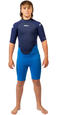 2025 Gul Junior Response Natur 3/2mm Shorty Neoprenanzug RE3322-BLBL - Blue