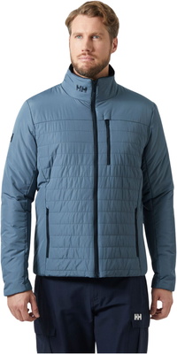 2025 Helly Hansen Männer Crew Insulator Jacke 2.0 30343 - Washed Navy