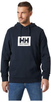 2025 Helly Hansen Männer HH Box Hoodie 54526 - Navy