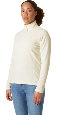 2026 Helly Hansen Frauen Daybreaker 1/2 Zip Fleece 50845 - Snow