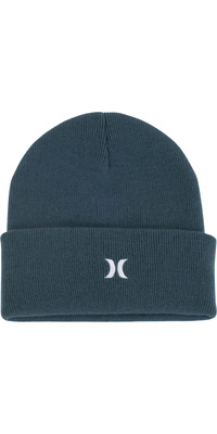2025 Hurley Männer Icon Cuff 2.0 Beanie HNCM0029 - Denim Blue