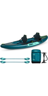 2026 Jobe Gama Aufblasbares Kajak-Paket 600025002 - Atlantic Green