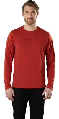 2025 Musto Männer Evo Fast Dry Long Sleeve Tee 84200 - Rust