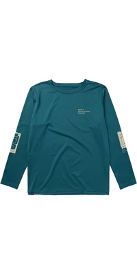 2026 Mystic Männer Boarding Long Sleeve Lycra-Weste 35001.250760 - Teal