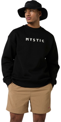 2026 Mystic Brand Crew Schweiß 35104.250135 - Black