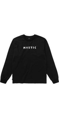 2025 Mystic Männer Brand Langärmeliges Tee 35105.260310 - Black