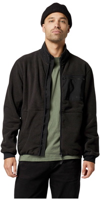 2026 Mystic Männer DTS Fleece Zip Thru Sweat 35104.260100 - Black