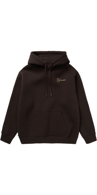 2025 Mystic Männer Heartsease Hood Sweat 35104.260115 - Dark Brown