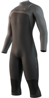 2026 Mystic Männer Motion 4/3mm Langarm Short Leg Neoprenanzug 35000.250008 - Black