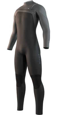 2026 Mystic Männer Motion 3/2mm Brustreißverschluss Neoprenanzug 35000.250009 - Black