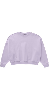 2025 Mystic Frauen Sweatshirt Mit überschnittenen Schultern Crew 35124.25051 - Lilac