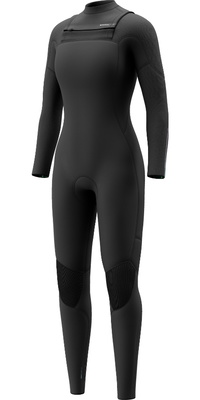 2026 Mystic Frauen Jayde 5/3mm Double Brustreißverschluss Neoprenanzug 35000.260001 - Black