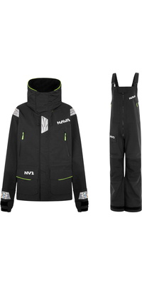 2026 Nava Performance Frauen NV2 Jacke & Hose Segelanzug NAVAWJATCS - Black