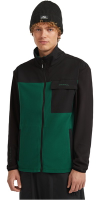 2025 ONeill Männer FWC Peak Polartec Hyperfleece 2350131 - Emerald Envy Colour Block