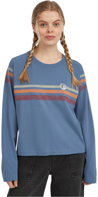 2025 ONeill Frauen ORiginals Long Sleeve T-Shirt 1850229 - Mozart Blue