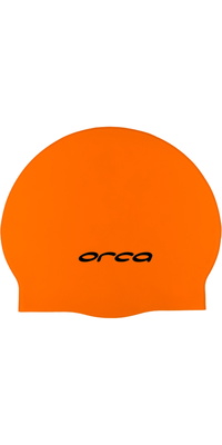 2026 Orca Silikon Badekappe Dva00050 - Orange