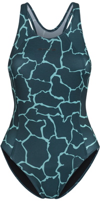 2025 Orca Frauen Core One Piece Badeanzug MS51 - Dark Green