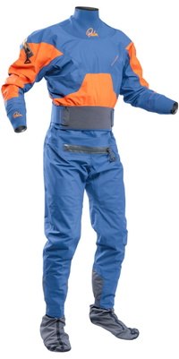 2026 Palm Männer Fuse Action Kayak Drysuit 13811 - Navy / Mandarin