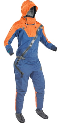 2026 Palm Frauen Fuse Adventure Kayak Drysuit 13514 - Navy / Mandarin