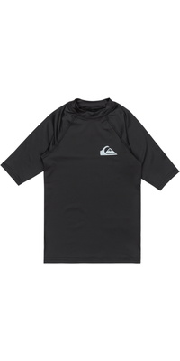 2026 Quiksilver Junior Everyday Kurzarm-Lycra-Weste AQBWR03064 - Black
