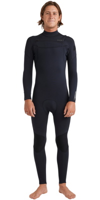 2025 Quiksilver Männer Everyday Sessions 5/4/3mm Brustreißverschluss Neoprenanzug 25AW213513 - Black