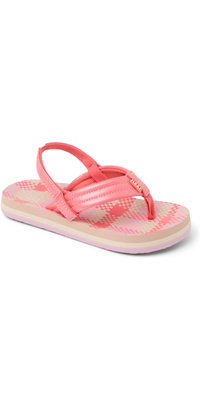 2025 Reef Kleine Ahi Sandalen CJ6516 - Pink Plaid