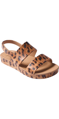 2025 Reef Frauen Wasserblick Sandalen CJ7357 - Leopard