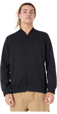 2025 Rip Curl Männer Anti Series Mick Fanning Bomberjacke 0A1MFL - Black
