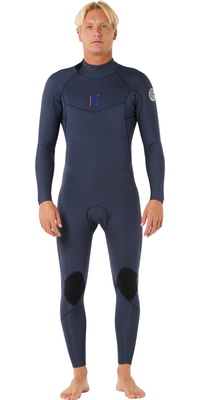 2025 Rip Curl Männer Dawn Patrol 3/2mm Rückenreißverschluss Neoprenanzug 16UMFS - Slate