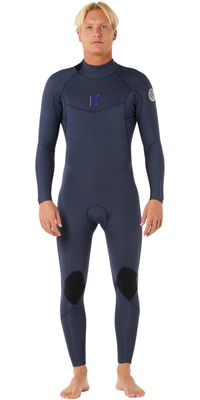 2025 Rip Curl Männer Dawn Patrol 5/3mm Rückenreißverschluss Neoprenanzug 16SMFS - Slate