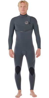 2026 Rip Curl Mens E-Bomb 5/3mm Zip Free Wetsuit 17KMFS - Iron