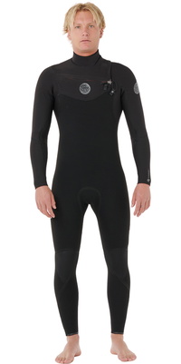 2026 Rip Curl Männer Flashbomb 5/3mm Brustreißverschluss Neoprenanzug 17BMFS - Black