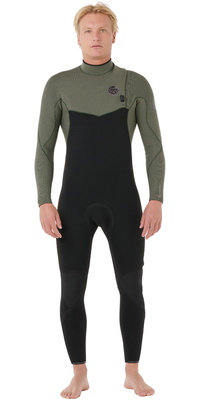 2026 Rip Curl Männer Flashbomb Pro 5/3mm Zip-frei Neoprenanzug 17EMFS - Deep Cactus