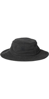 2025 Rip Curl Search Canvas Wide Brim Hat 1FYMHE - Black